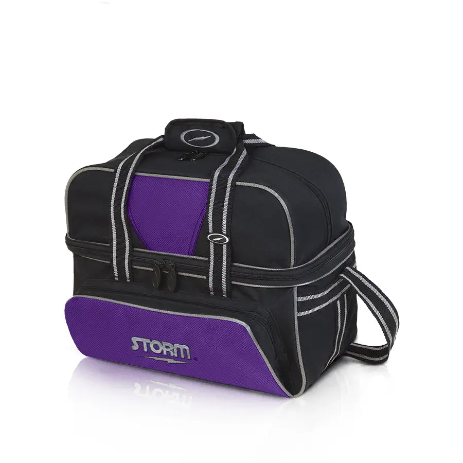 Storm 2 Ball Deluxe Bag, 2 Ball Tote Bowling Bags