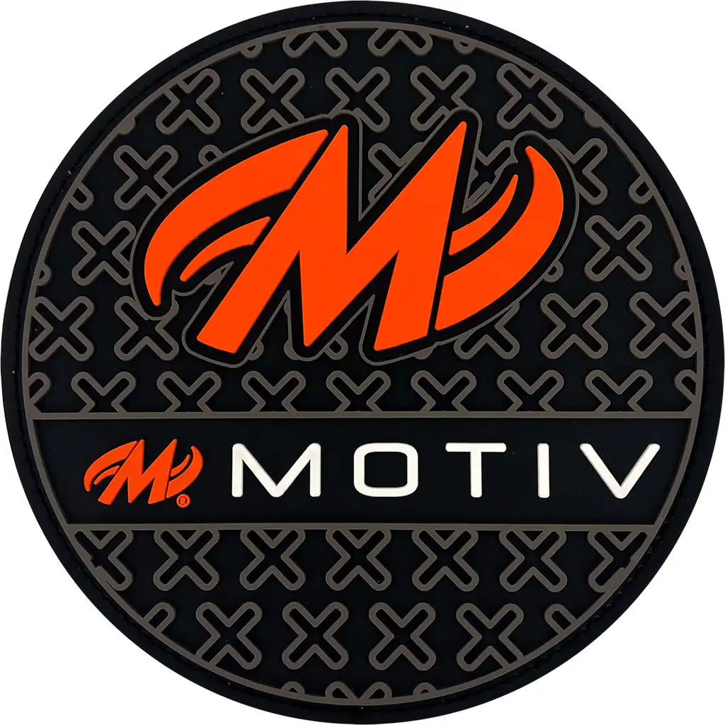 Motiv Grip Disk - Black Orange Logo Shammy