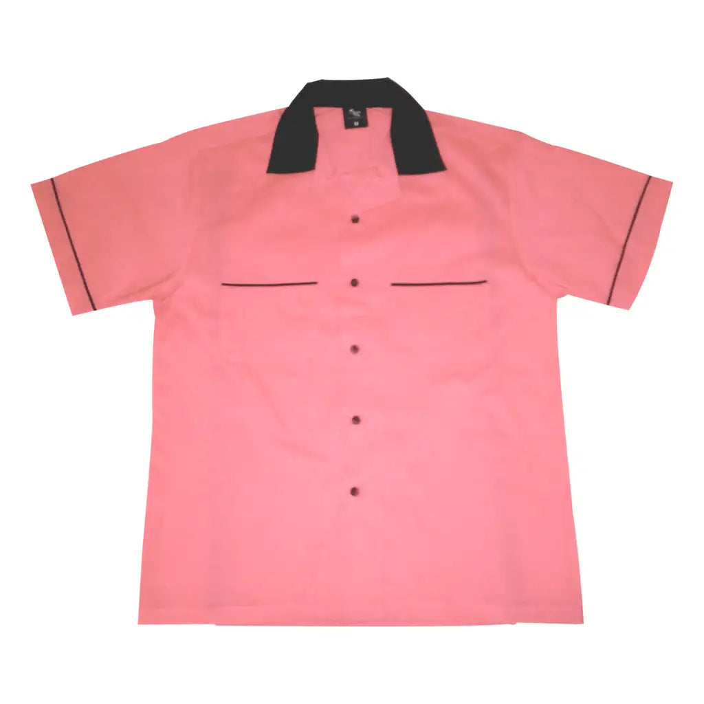 Pink Bowling Shirt, Bowling Shirt