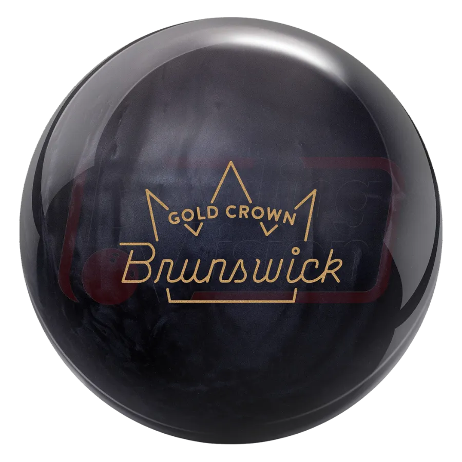 Pre-Drilled Brunswick Gold Crown - Vintage Black