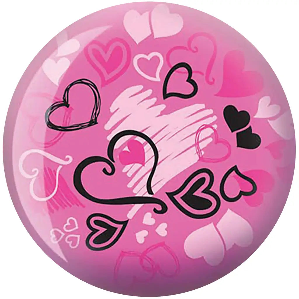 Brunswick Hearts Pink Bowling Ball