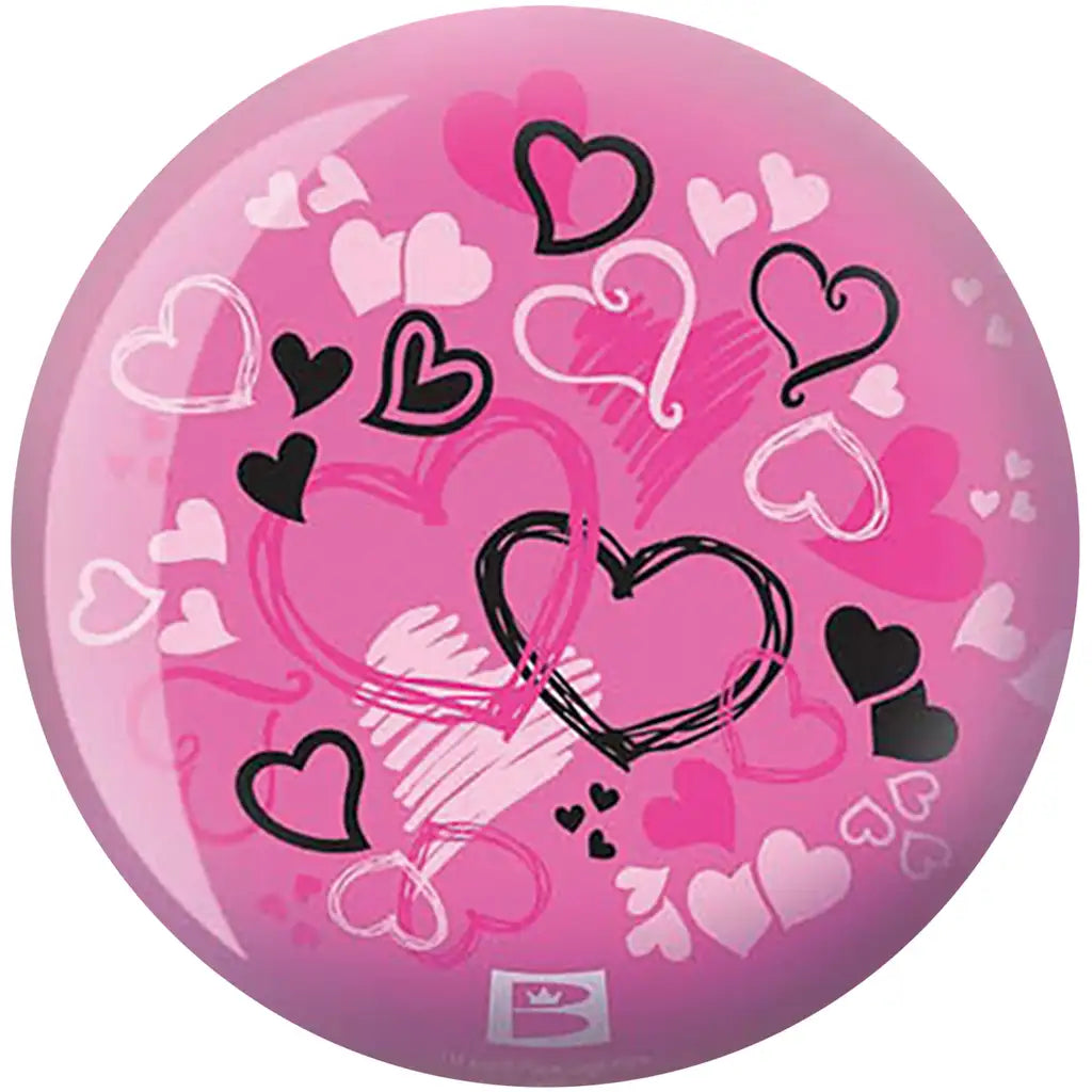 Brunswick Hearts Pink Bowling Ball