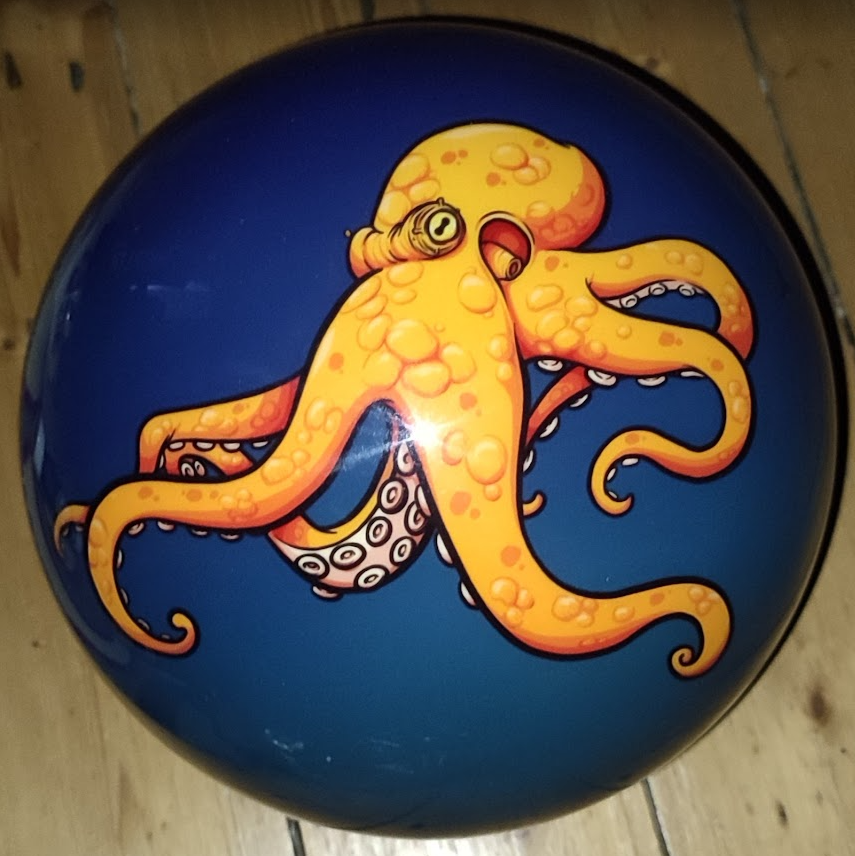 Octopus Bowling Ball