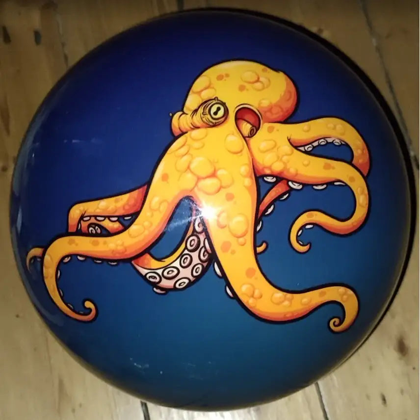 Octopus Design Tenpin Bowling Ball