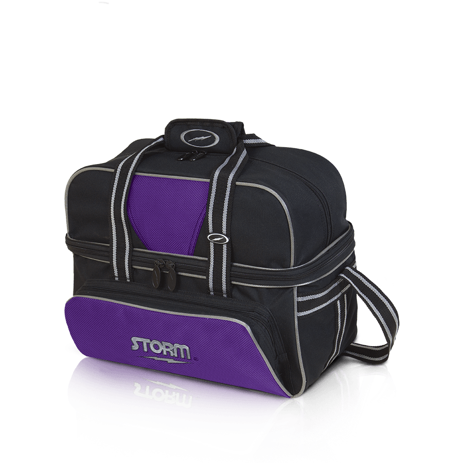 Storm 2 Ball Deluxe Bag, 2 Ball Tote Bowling Bags