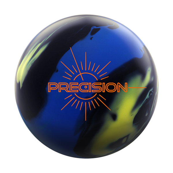 Track Precision Solid Blue Yellow Heavy Oil Bowling Ball